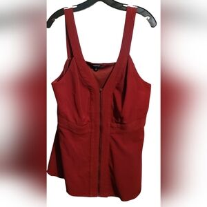 Torrid Red Bustier Tank Top Sz 1 ..Read Post.